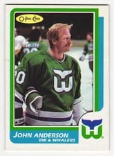 1986 O-Pee-Chee John Anderson #13 card