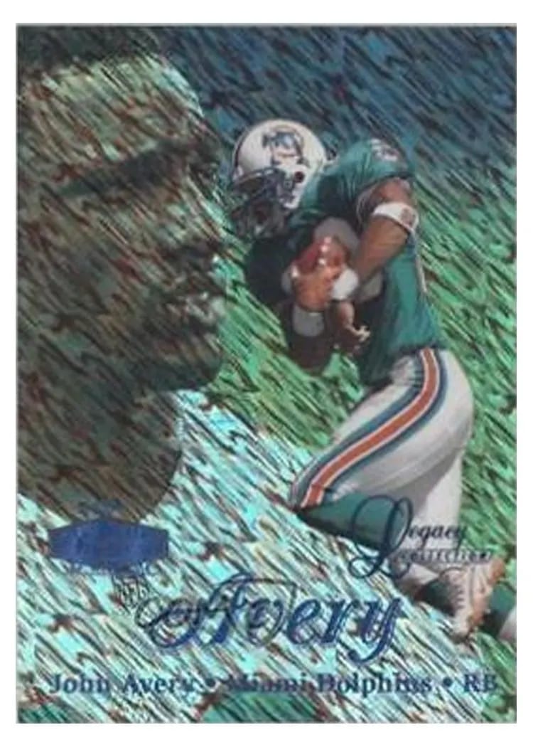 1998 Flair Showcase Legacy Collection John Avery #25 card