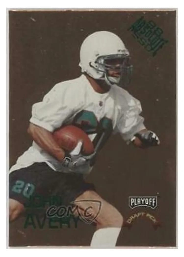 1998 Playoff Absolute Draft Picks John Avery #11 card