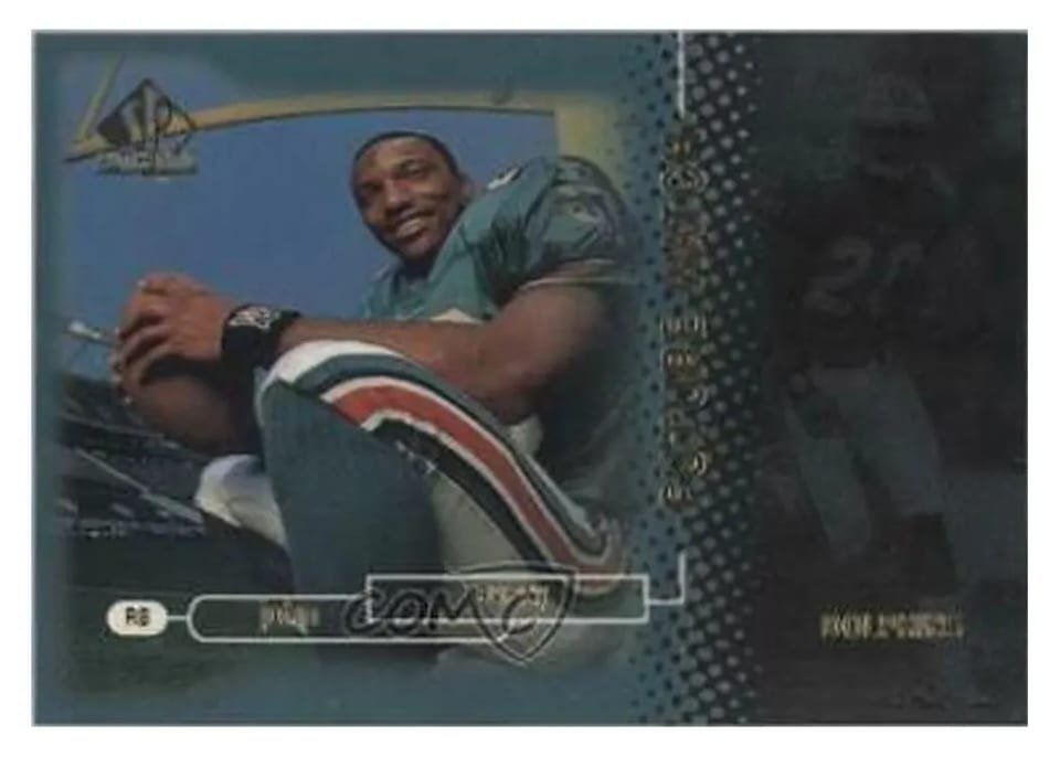 1998 SP Authentic John Avery #17 card