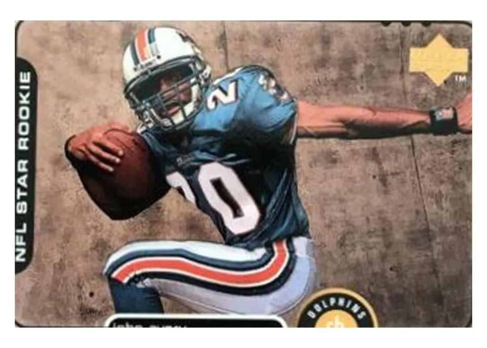 1998 Upper Deck John Avery #18 card