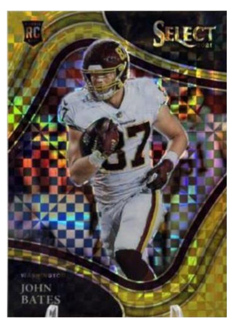2021 Panini Select Base Set John Bates #393 card