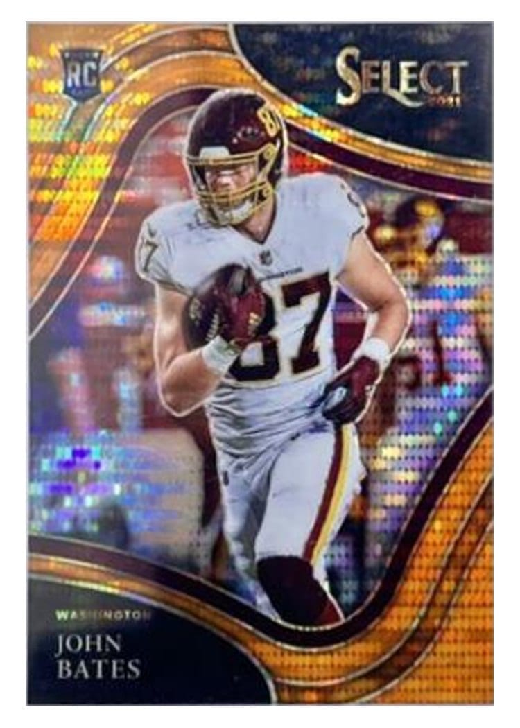 2021 Panini Select Base Set John Bates #393 card
