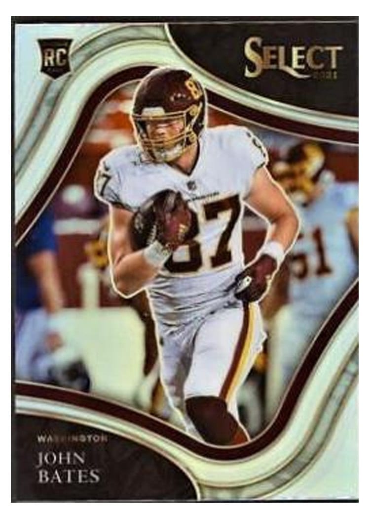 2021 Panini Select Base Set John Bates #393 card