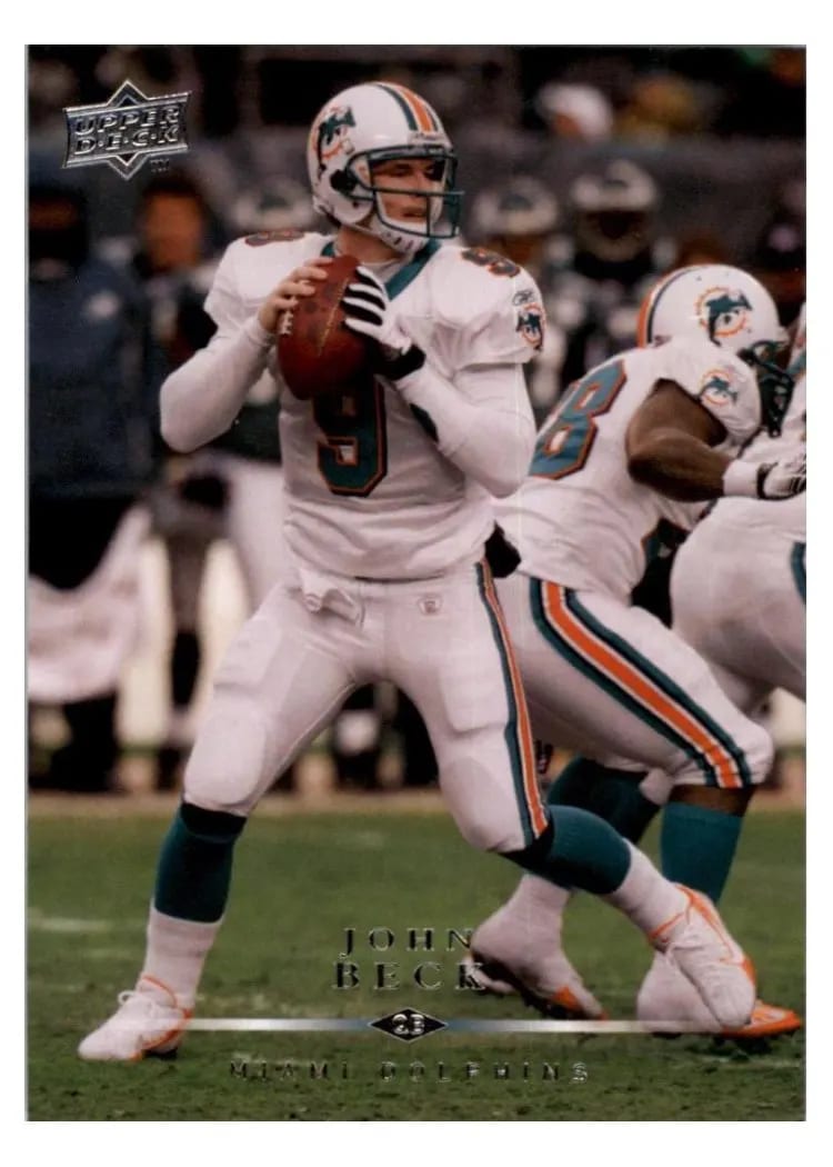 2008 Upper Deck John Beck #102 card