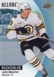 2023-24 Upper Deck Allure Base Set John Beecher #135 card