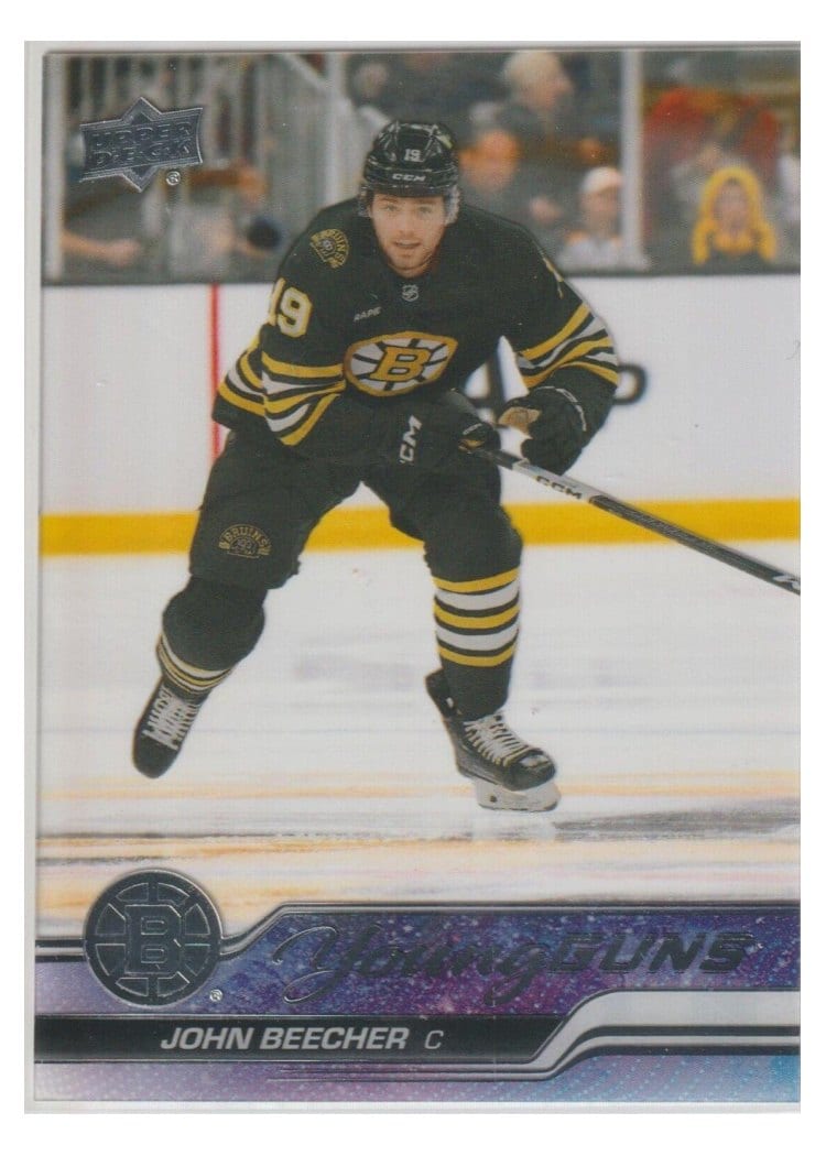 2023-24 Upper Deck Base Set John Beecher #472 card