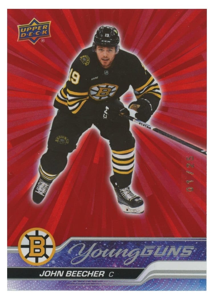 2023-24 Upper Deck Base Set John Beecher #472 card