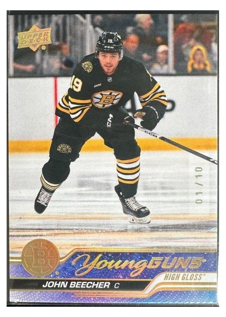2023-24 Upper Deck Base Set John Beecher #472 card
