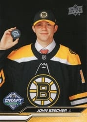 2023-24 Upper Deck Base Set John Beecher #732 card