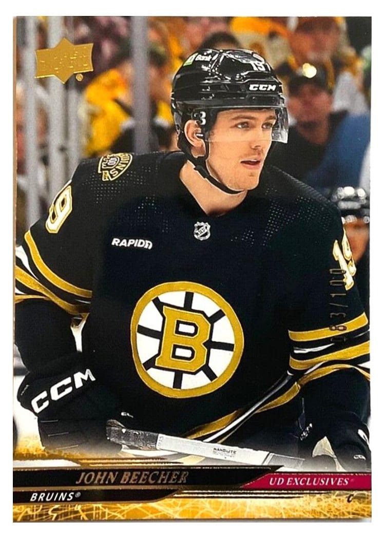 2024-25 Upper Deck Base Set John Beecher #259 card