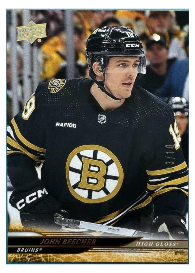 2024-25 Upper Deck Base Set John Beecher #259 card