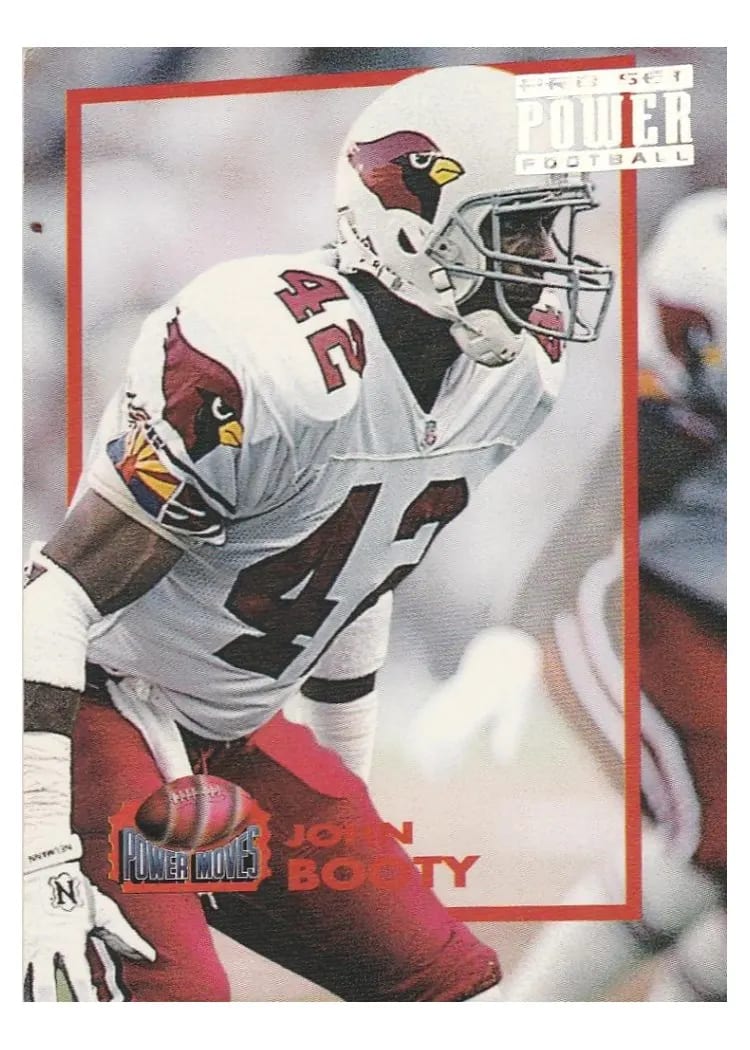 1993 Pro Set Power Moves John Booty #PM35 card