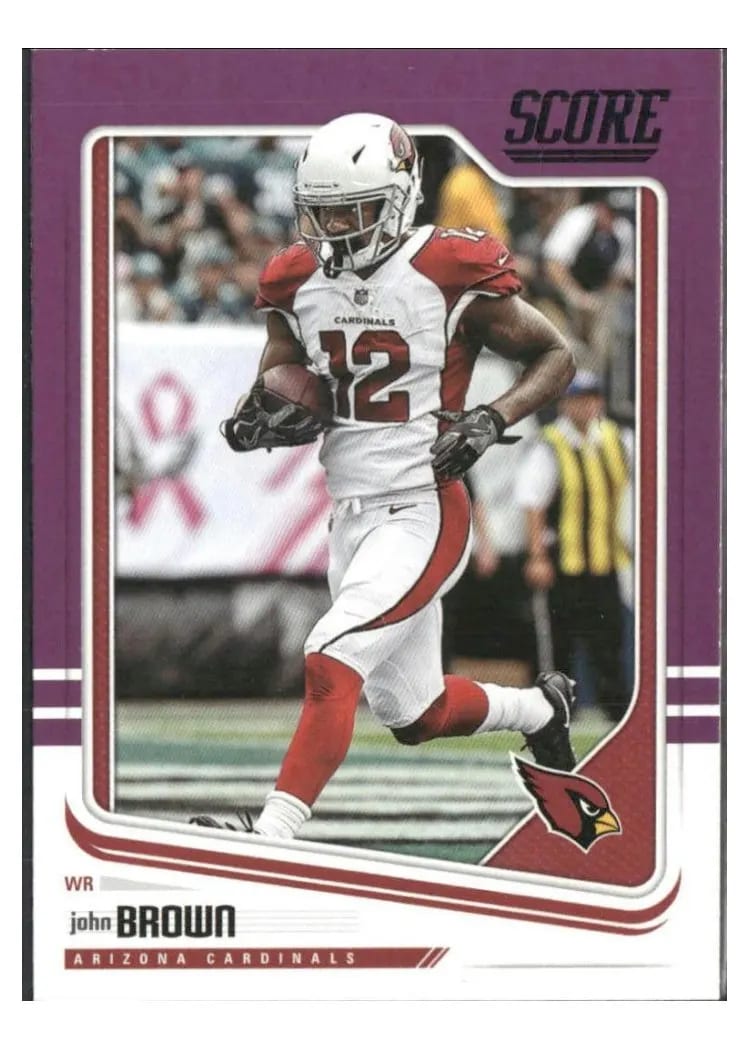 2018 Score Base Set John Brown #5 card