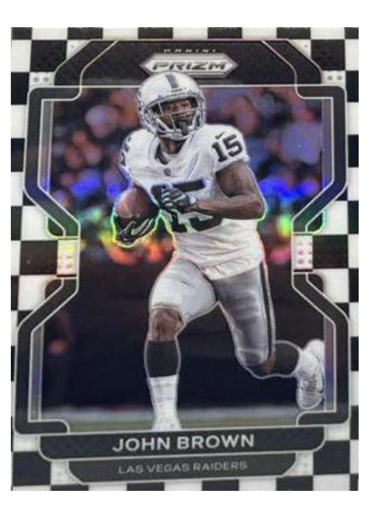 2021 Panini Prizm Base Set John Brown #177 card