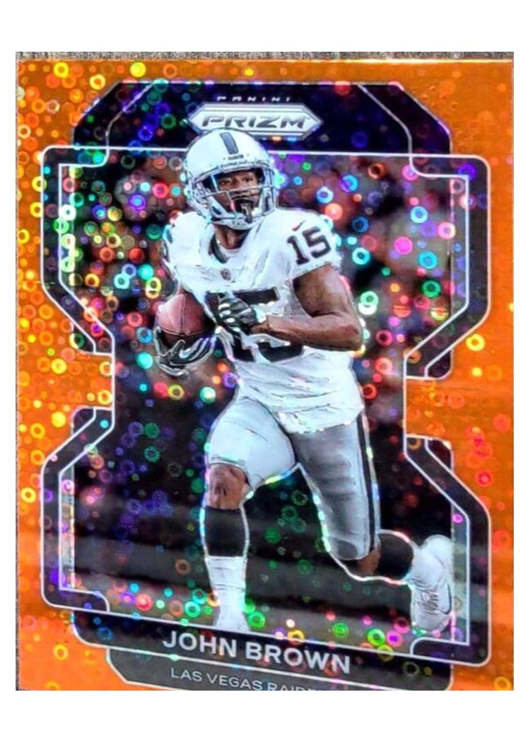 2021 Panini Prizm Base Set John Brown #177 card