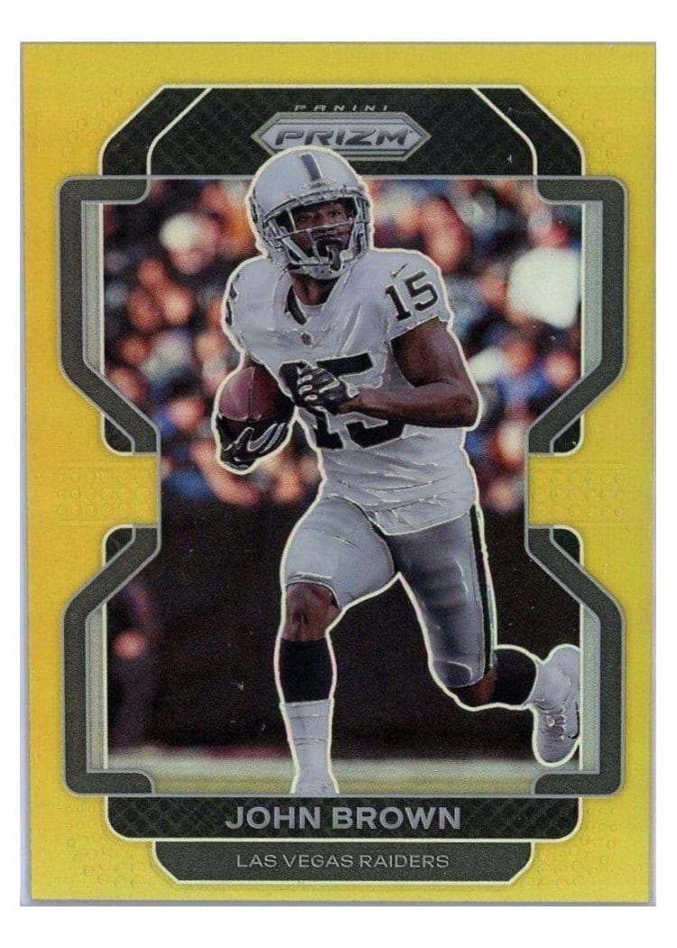 2021 Panini Prizm Base Set John Brown #177 card