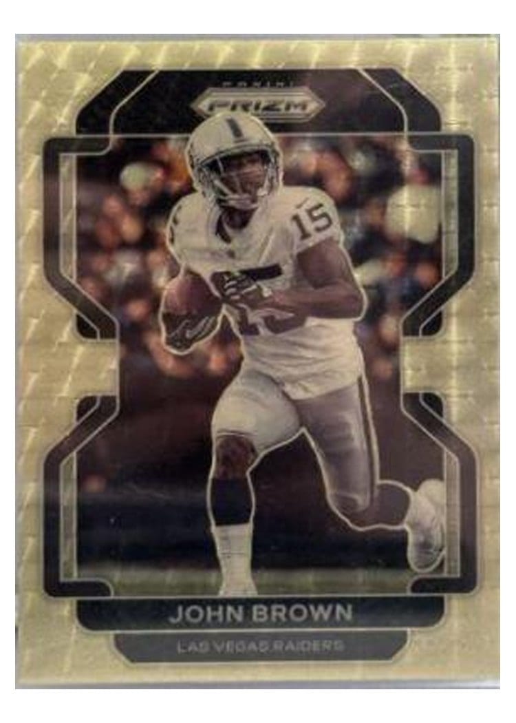2021 Panini Prizm Base Set John Brown #177 card