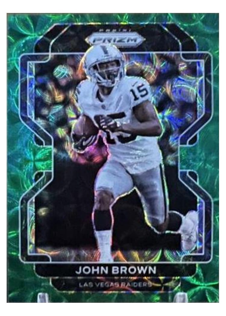 2021 Panini Prizm Base Set John Brown #177 card