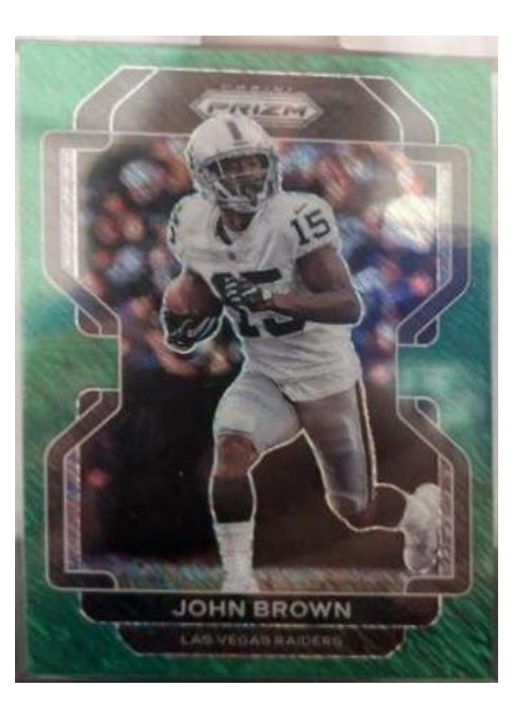 2021 Panini Prizm Base Set John Brown #177 card