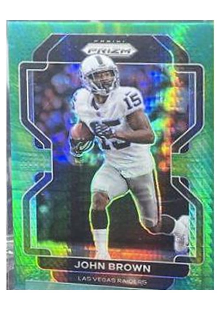 2021 Panini Prizm Base Set John Brown #177 card