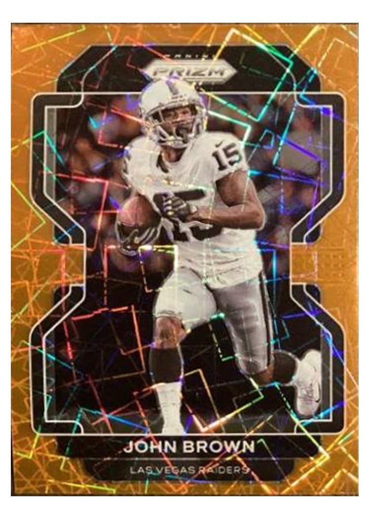 2021 Panini Prizm Base Set John Brown #177 card