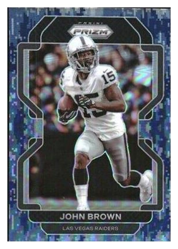 2021 Panini Prizm Base Set John Brown #177 card