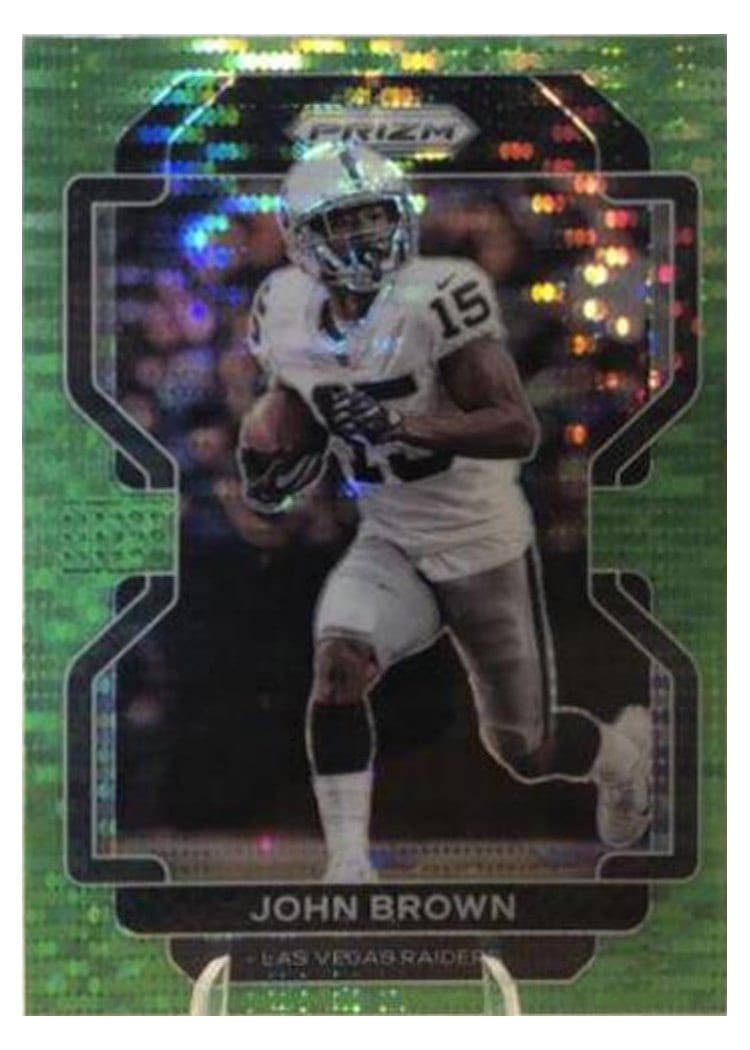 2021 Panini Prizm Base Set John Brown #177 card