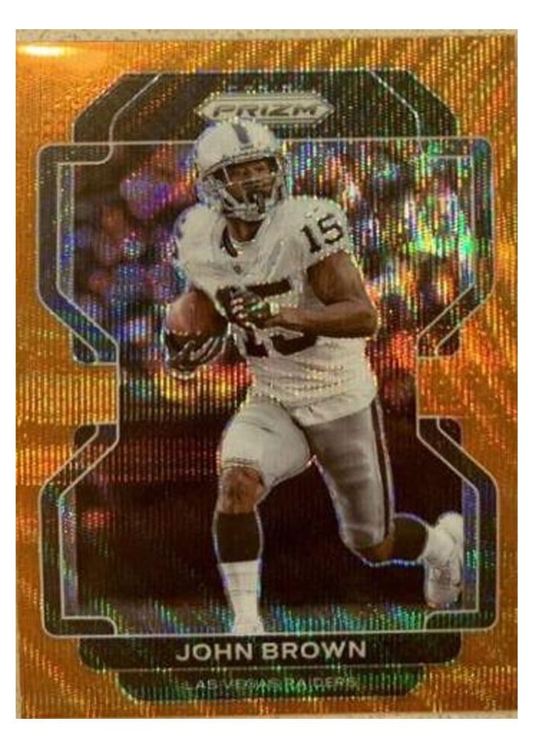 2021 Panini Prizm Base Set John Brown #177 card