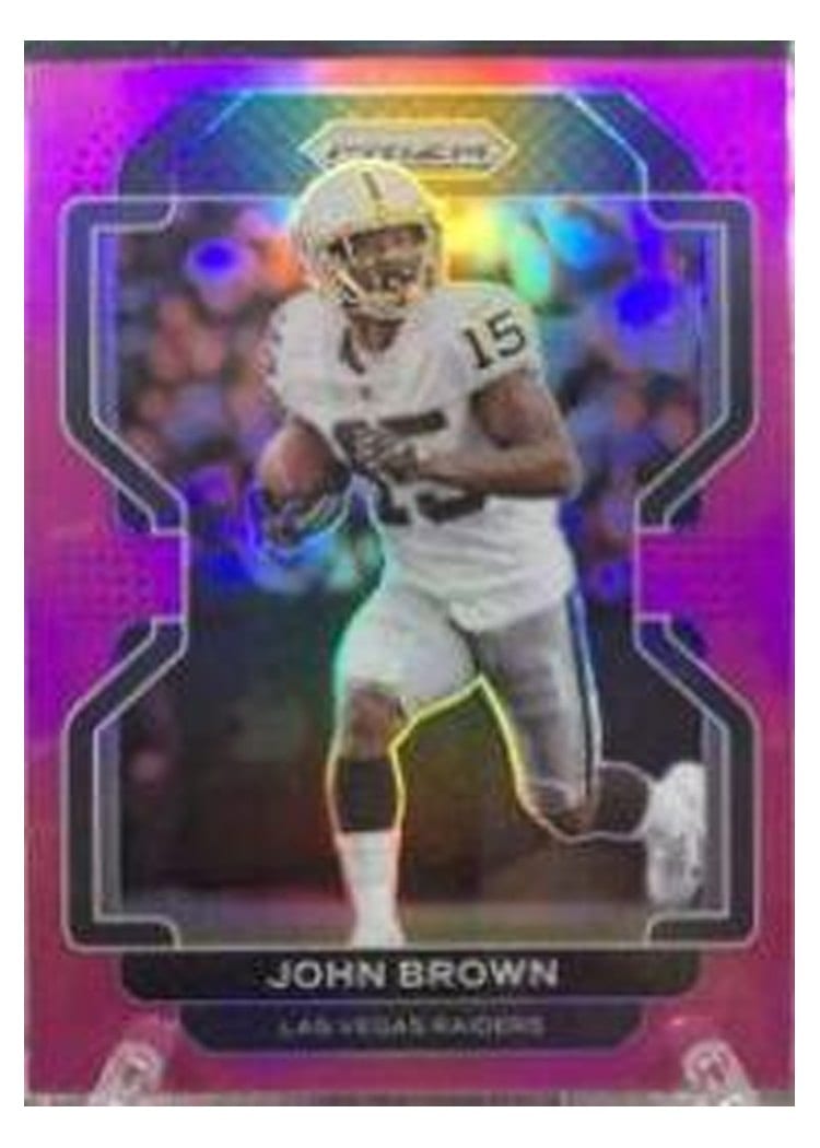 2021 Panini Prizm Base Set John Brown #177 card