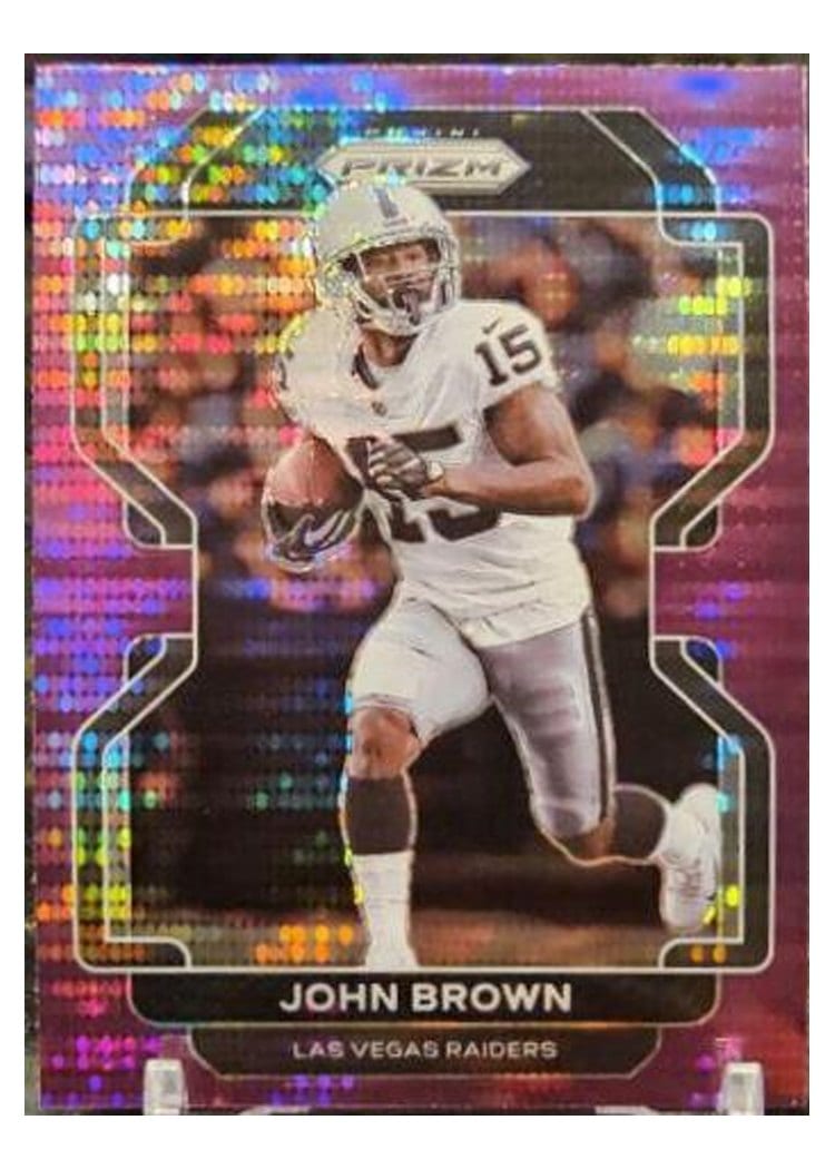 2021 Panini Prizm Base Set John Brown #177 card