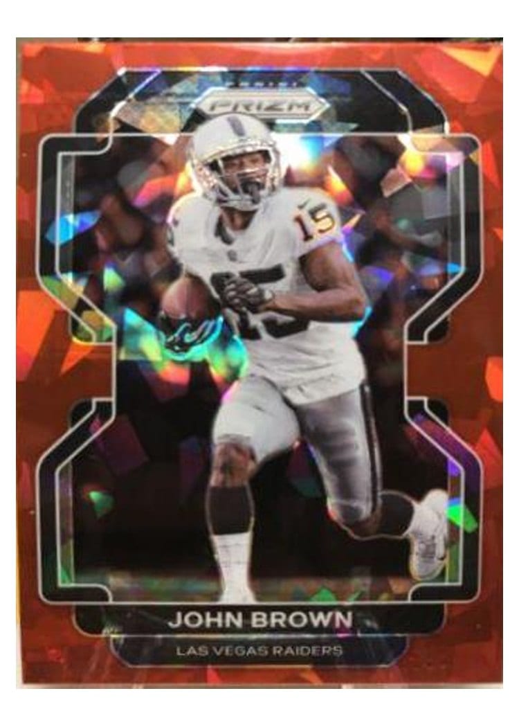 2021 Panini Prizm Base Set John Brown #177 card