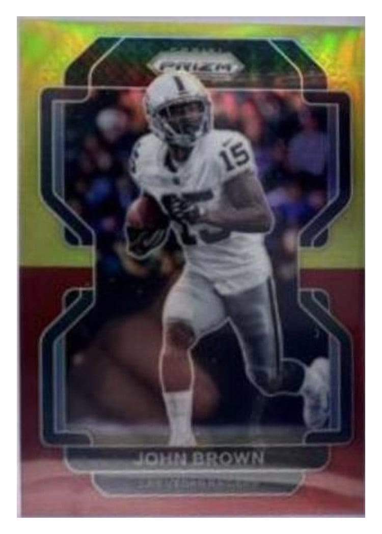 2021 Panini Prizm Base Set John Brown #177 card