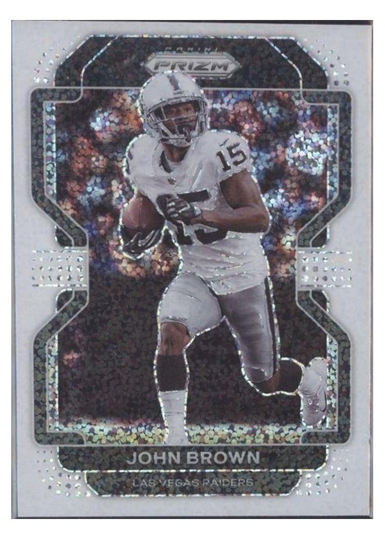 2021 Panini Prizm Base Set John Brown #177 card