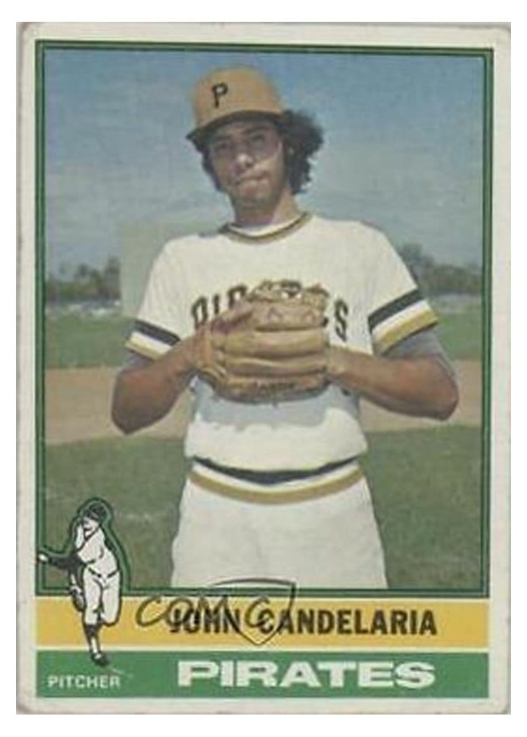 1976 Topps John Candelaria #317 card