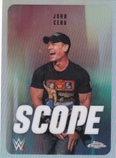 2026 Topps Chrome WWE Scope John Cena #SCO-5