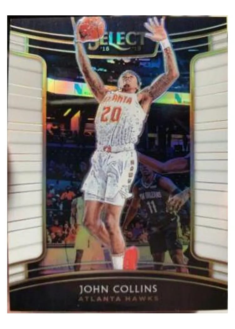 2018 Panini Select John Collins #48 card
