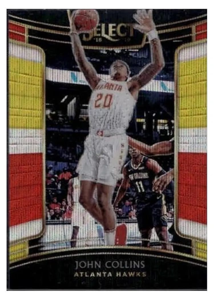 2018 Panini Select John Collins #48 card