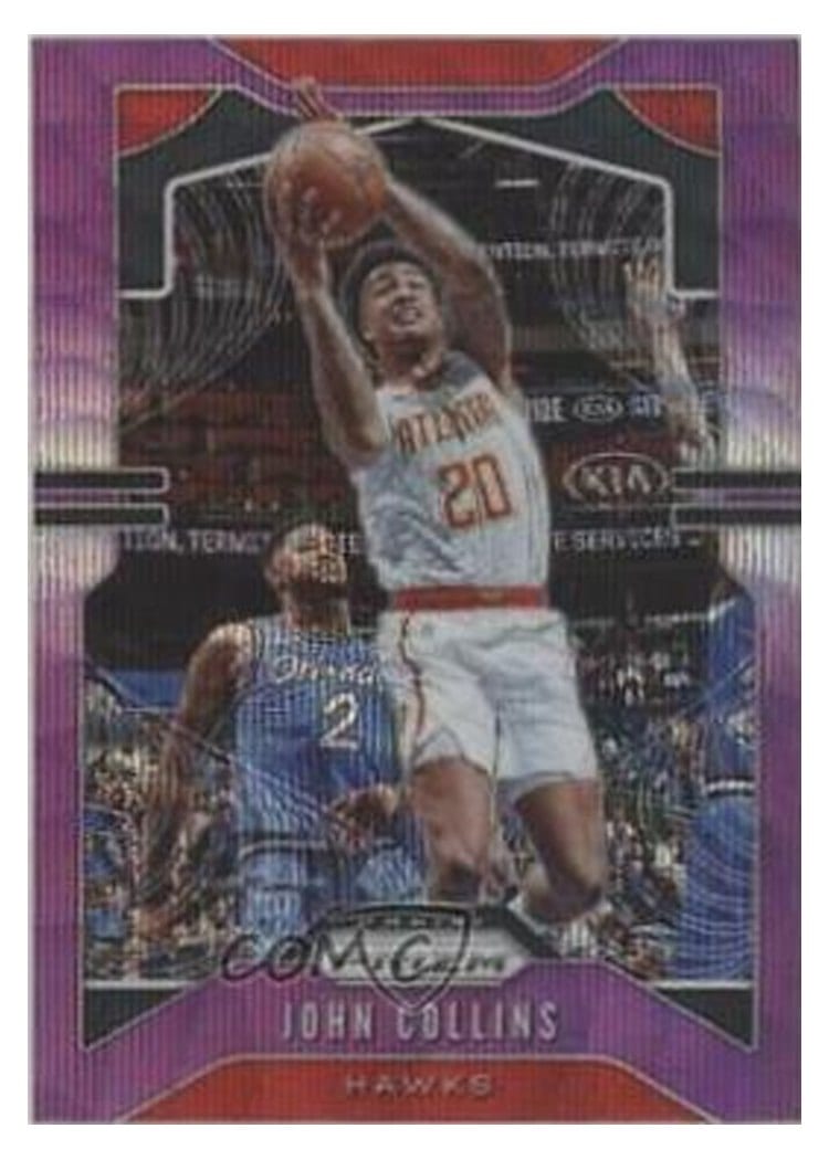 2019-20 Panini Prizm Base Set John Collins #32 card