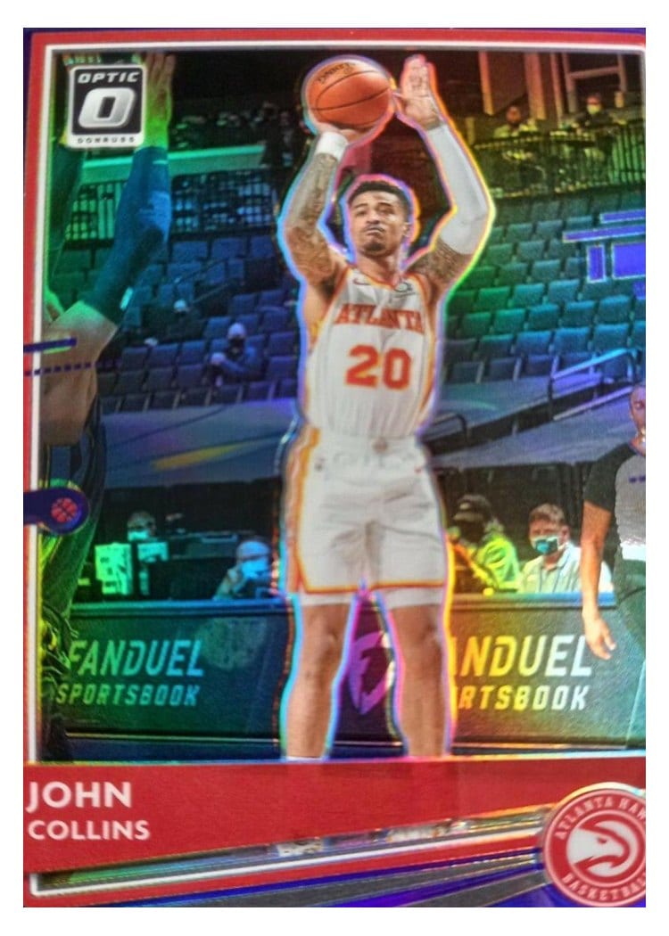 2020-21 Donruss Optic Base Set John Collins #139 card