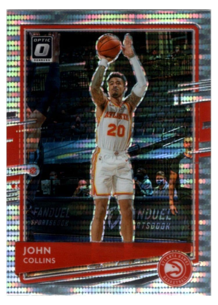 2020-21 Donruss Optic Base Set John Collins #139 card