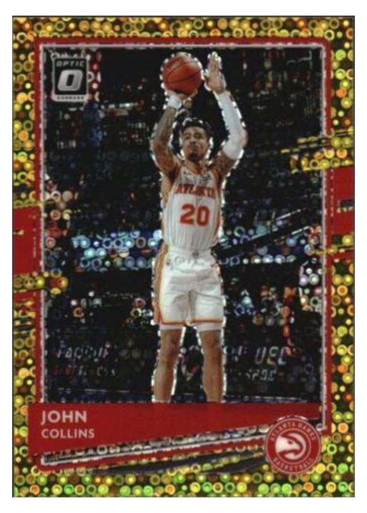 2020-21 Donruss Optic Base Set John Collins #139 card