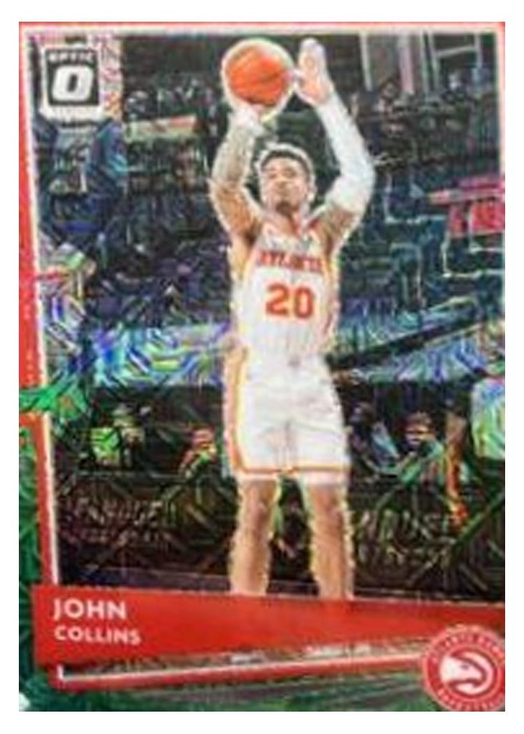 2020-21 Donruss Optic Base Set John Collins #139 card