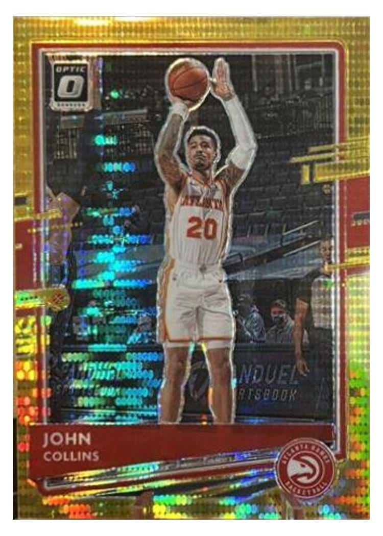 2020-21 Donruss Optic Base Set John Collins #139 card