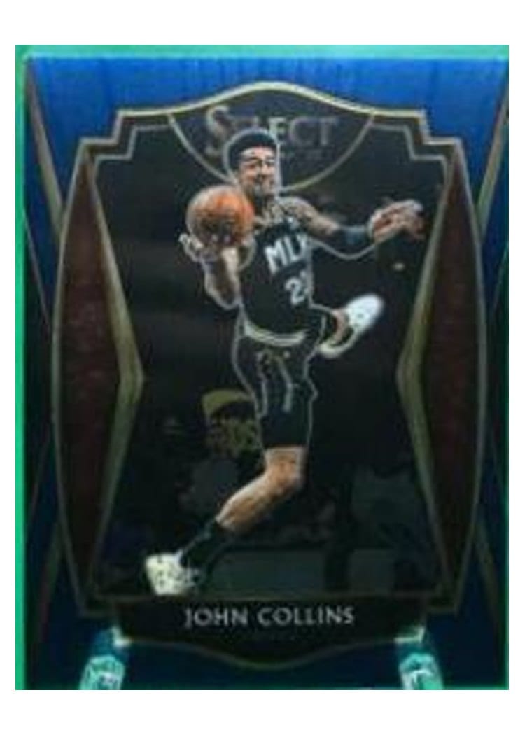 2020-21 Panini Select Base Set John Collins Blue Retail #149 card