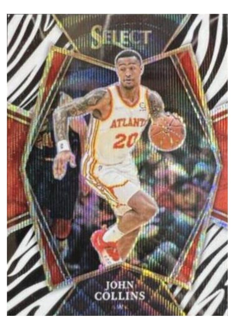2021-22 Panini Select Base Set John Collins #103 card