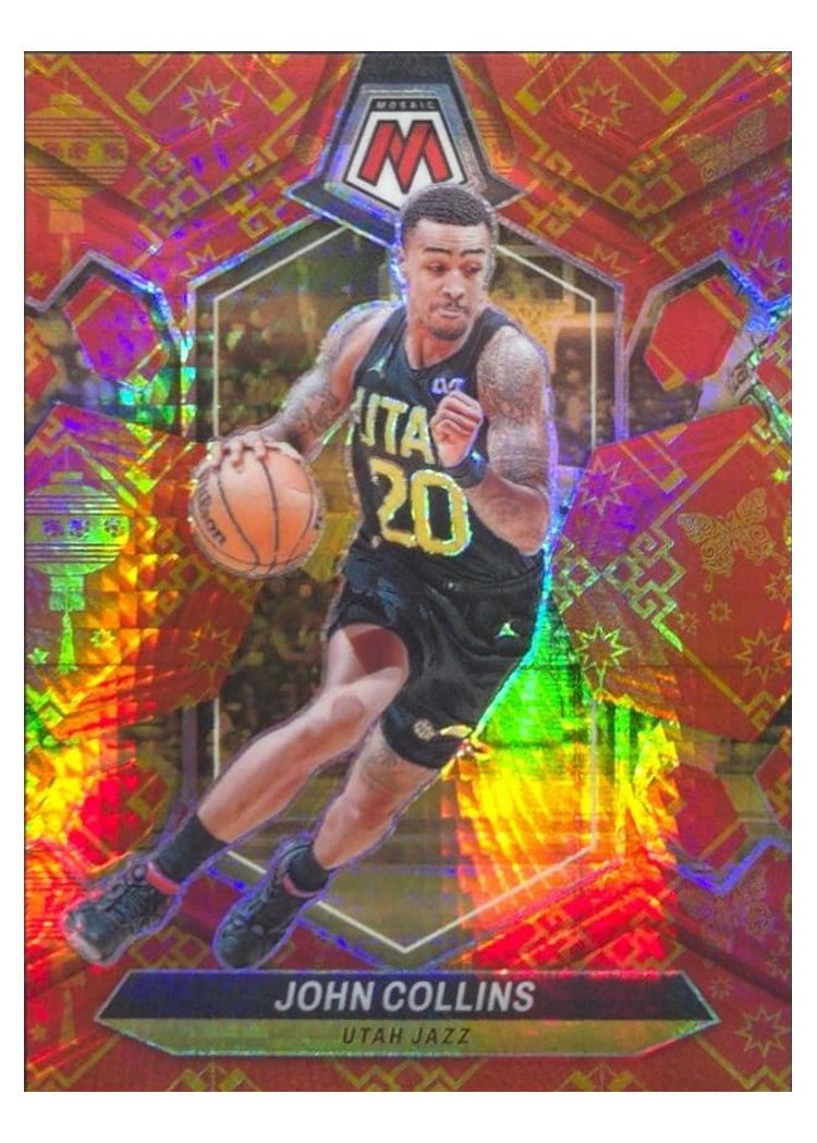 2023-24 Panini Mosaic Base Set John Collins #25 card