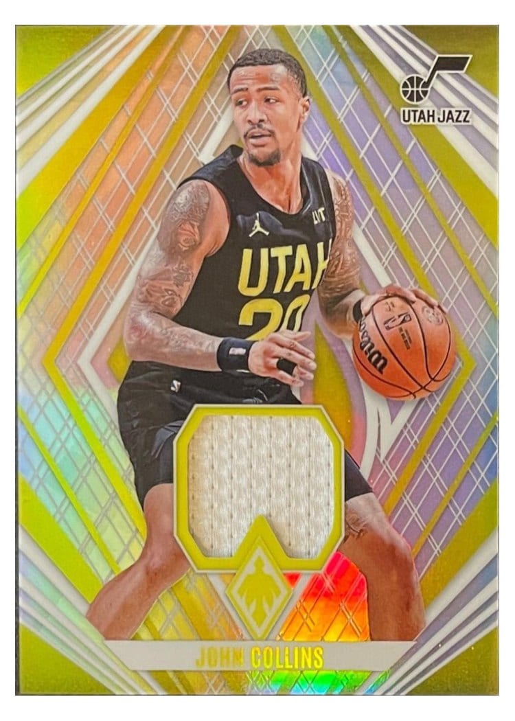2023-24 Panini Phoenix Veteran Materials John Collins #VM-COL card