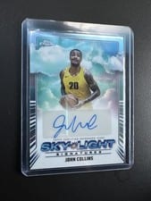2024-25 Topps Chrome Sky-Light Signatures John Collins #SLS-JC card