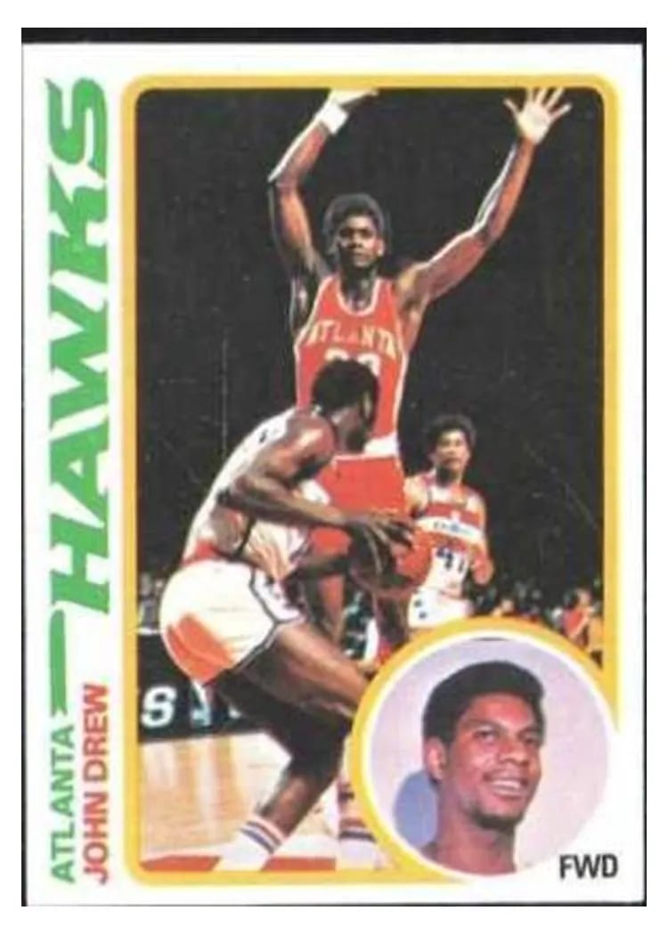 1978 Topps John Drew #44 card